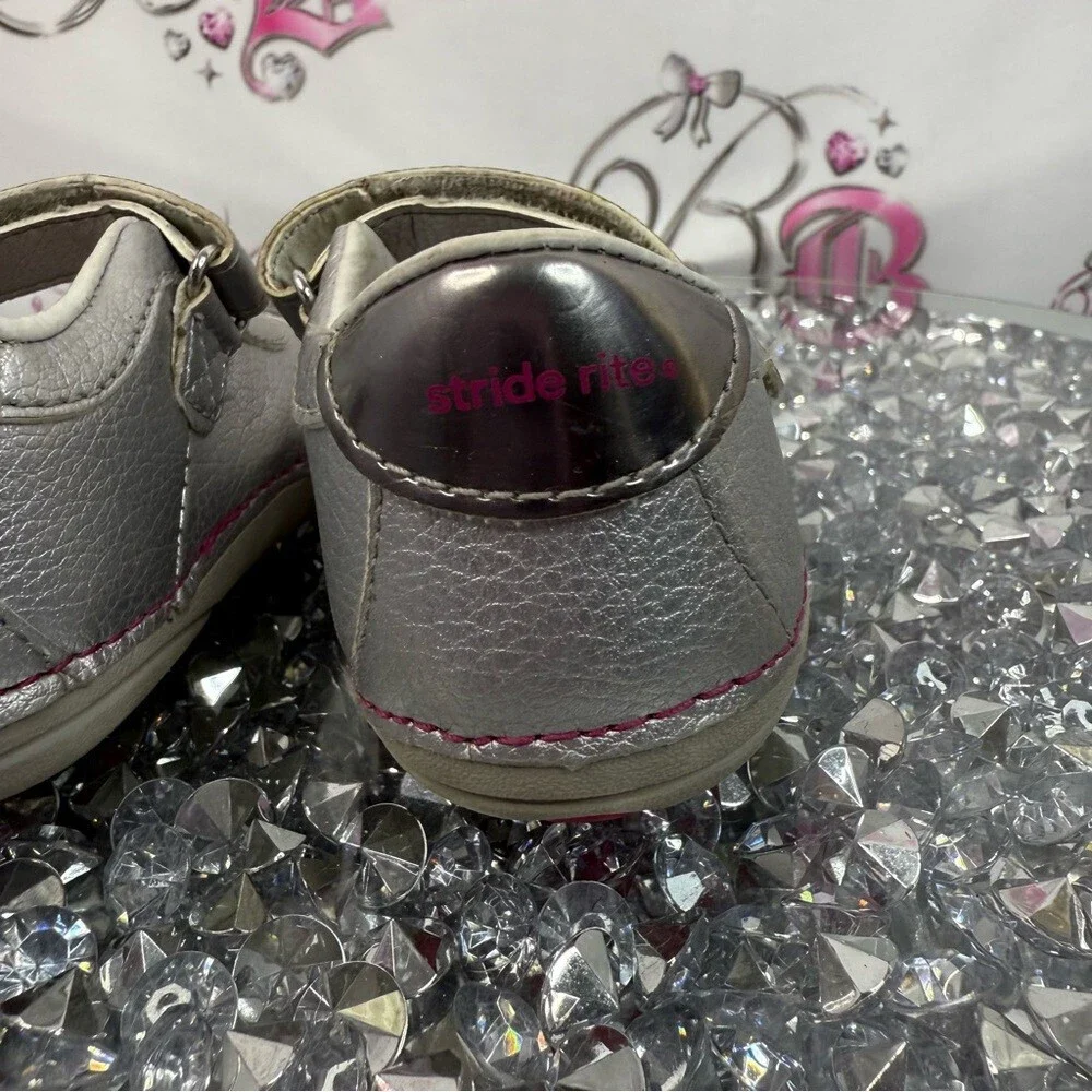 Windriver shoes sneakers shiny pink Chic Silver Baby Walker Shoes